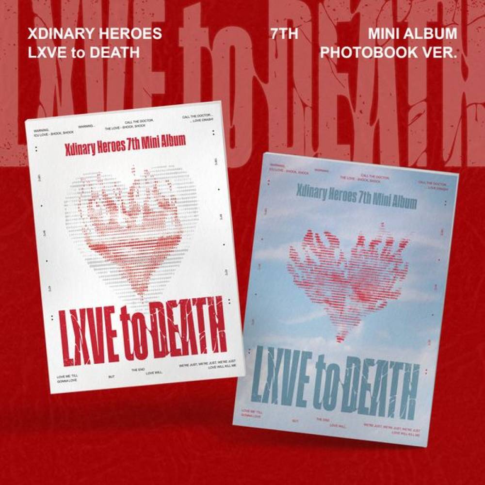 PRE-ORDER] XDINARY HEROES - 7TH MINI ALBUM 'LXVE TO DEATH' (2CD SET)